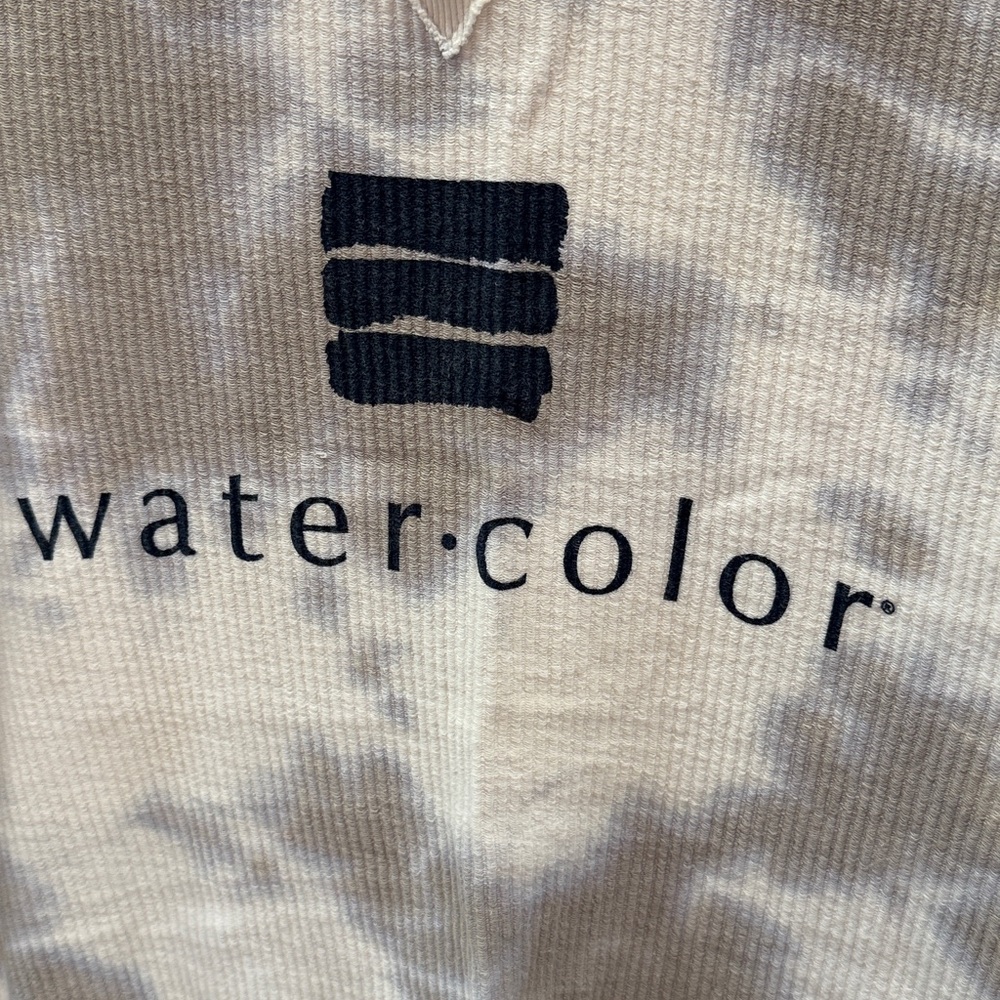 Watercolor Ribbed Sweatshirt - Picture 2 of 4